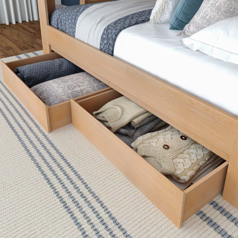 Olympic Underbed Storage Drawers – Embossed Natural 18 Olympic Underbed Storage Drawers in Embossed Natural