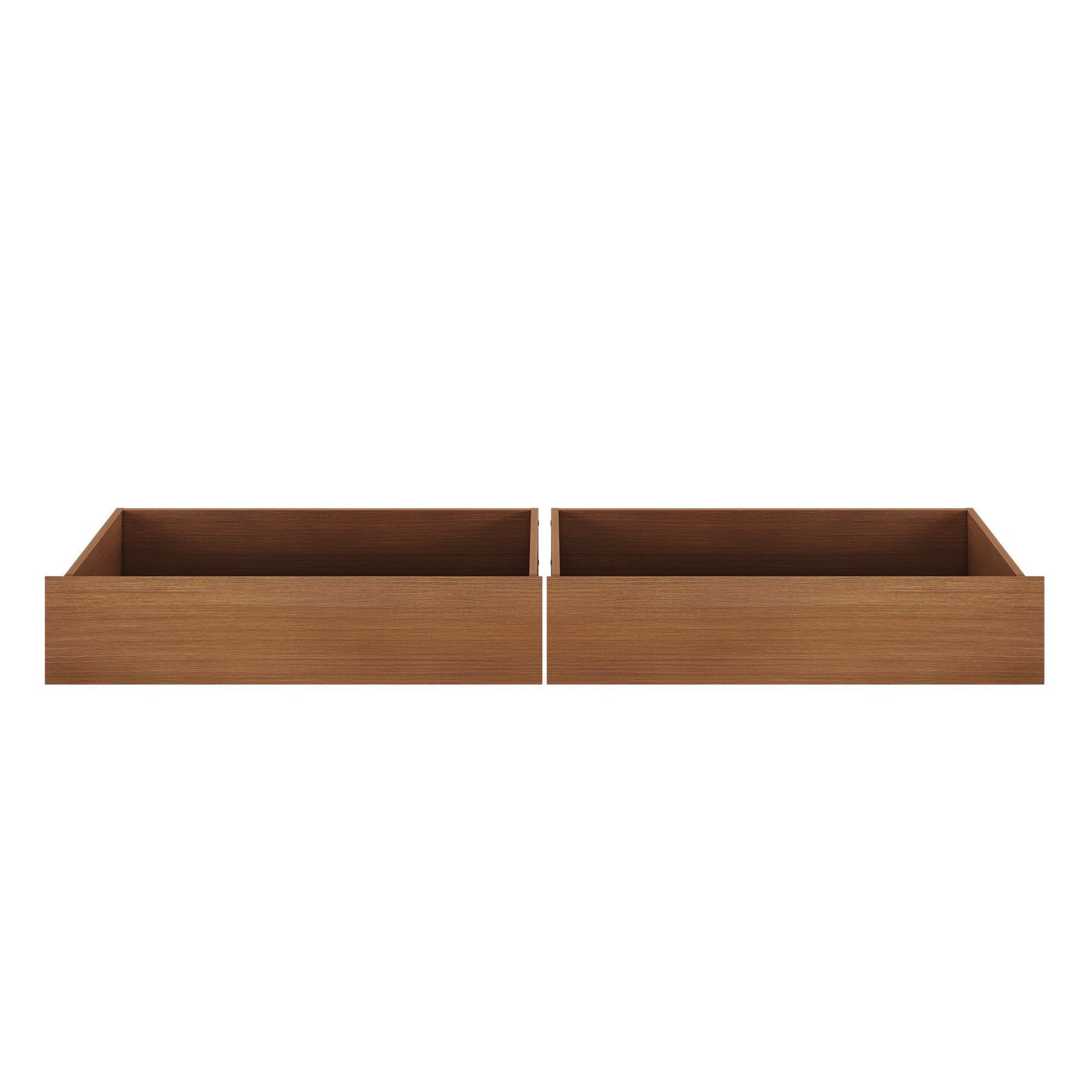 Olympic Underbed Storage Drawers in Embossed Pecan