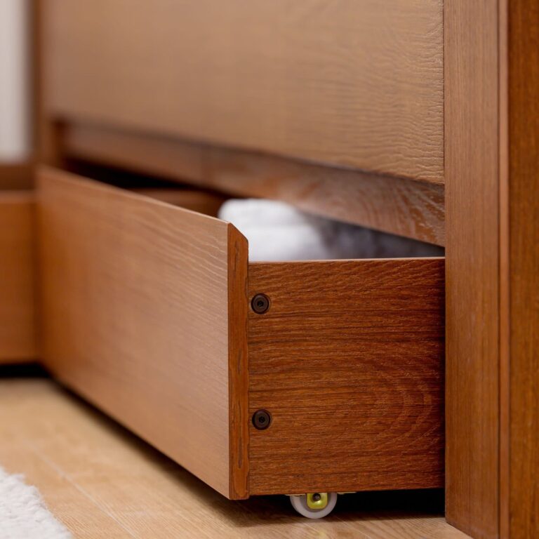 Olympic Underbed Storage Drawers – Embossed Pecan 7 Olympic Underbed Storage Drawers in Embossed Pecan
