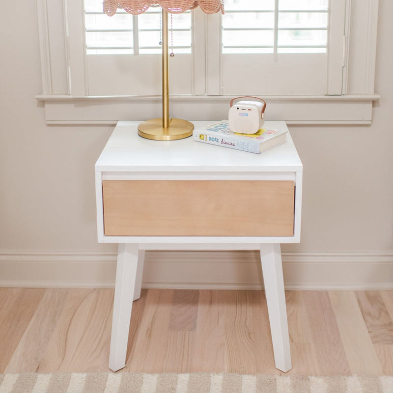 Max and Lily Scandinavian Nightstand in solid wood - view 4