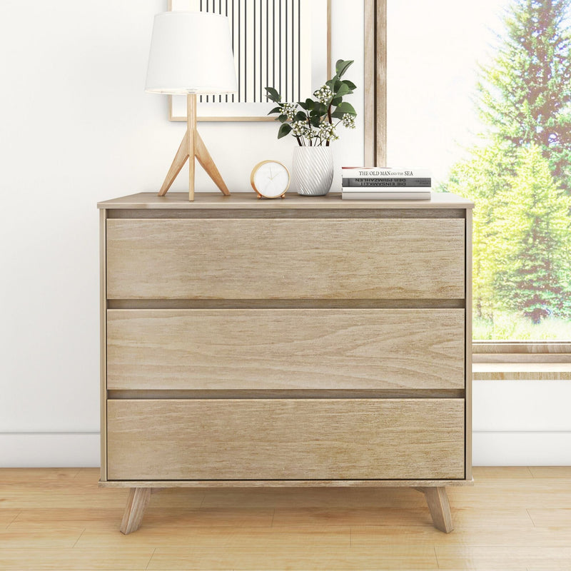 max-and-lily-scandinavian-3-drawer-wood-dresser-4 Max and Lily Scandinavian 3-Drawer Dresser in solid wood - view 4