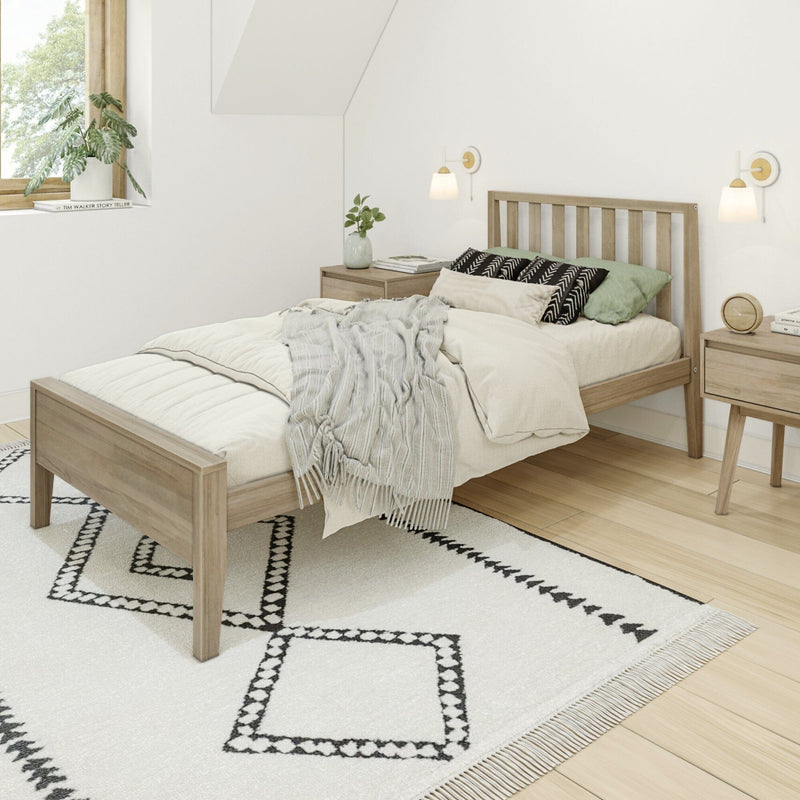 Max and Lily Scandinavian Twin Bed in solid wood - view 3