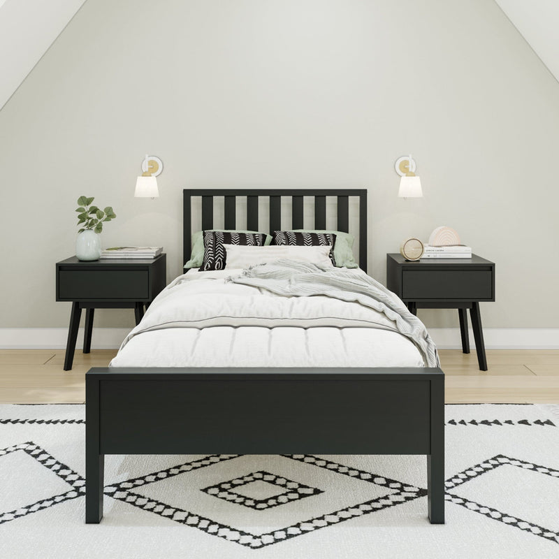 Max and Lily Scandinavian Twin Bed in solid wood - view 5