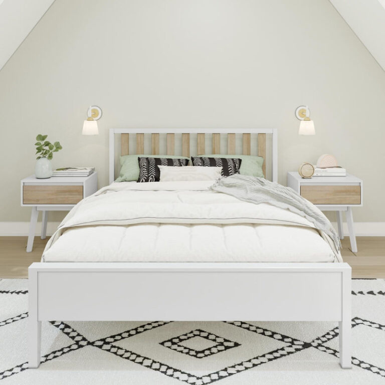 Max and Lily Scandinavian Full Bed in solid wood - view 6