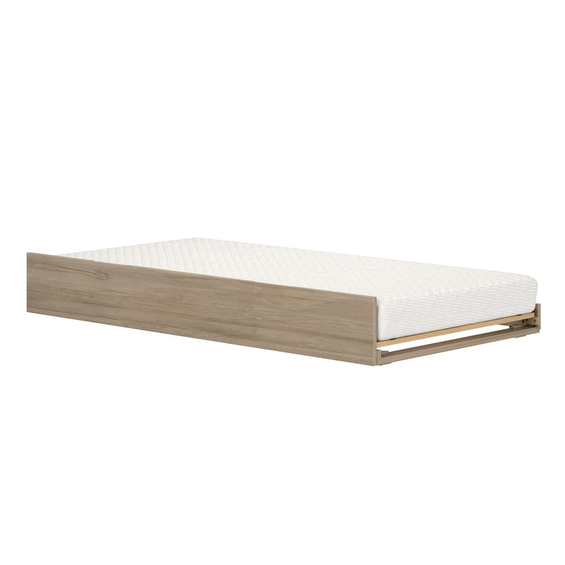 Max and Lily Scandinavian Twin Trundle in solid wood - view 2