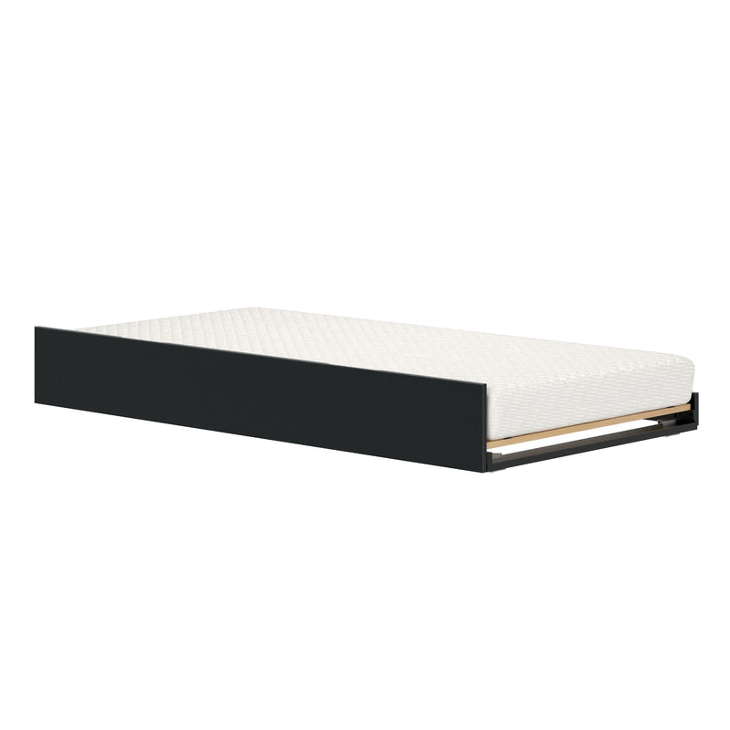 Max and Lily Scandinavian Twin Trundle in solid wood - view 3