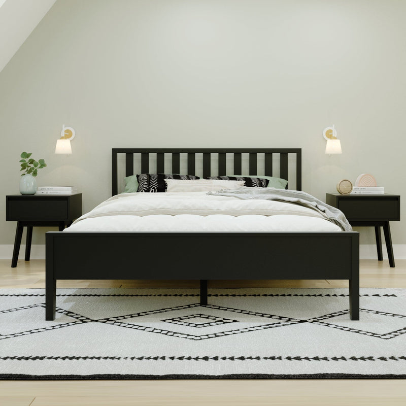 Max and Lily Scandinavian Queen Bed in solid wood - view 5