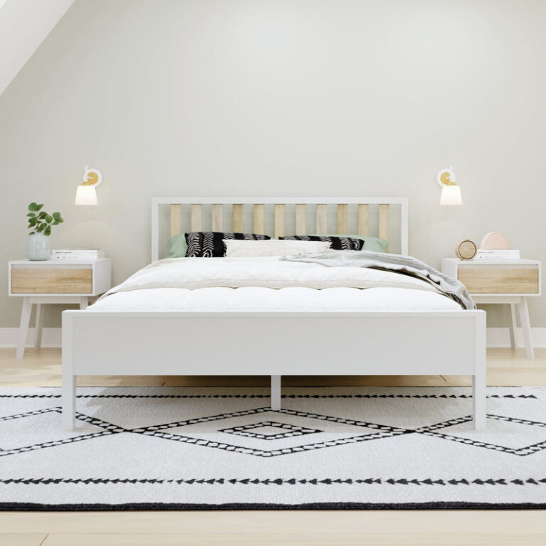 Max and Lily Scandinavian Queen Bed in solid wood - view 6