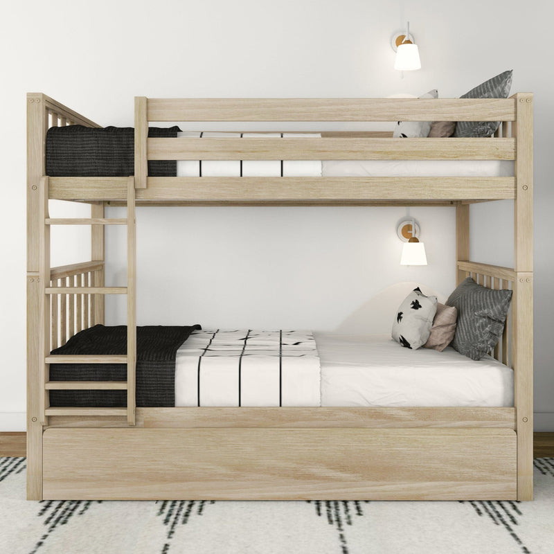 max-and-lily-scandinavian-twin-over-twin-bunk-bed-with-trundle-6 Max and Lily Scandinavian Twin Over Twin Bunk Bed With Trundle in solid wood - view 6