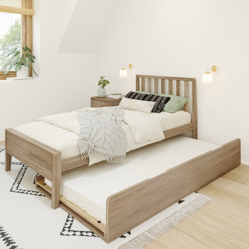 max-and-lily-scandinavian-twin-size-bed-with-trundle-white-blonde-3 Max and Lily Scandinavian Twin Bed With Trundle in solid wood - view 3