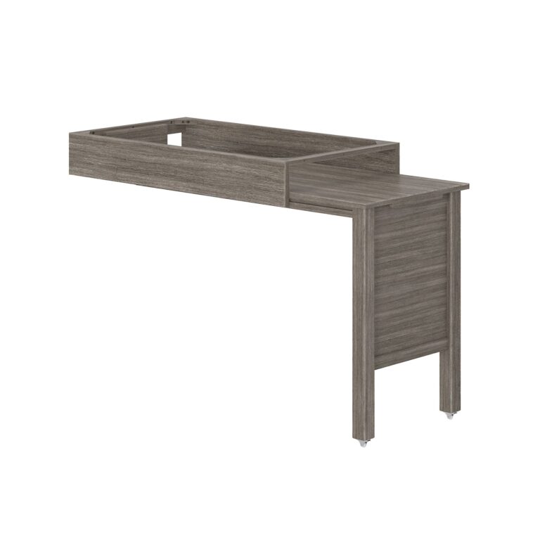 Max and Lily Pull-Out Desk for Low Loft Bed – 41" in Clay