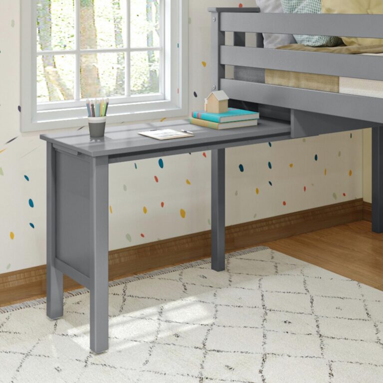 Max and Lily Pull-Out Desk for Low Loft Bed – 41" – detail
