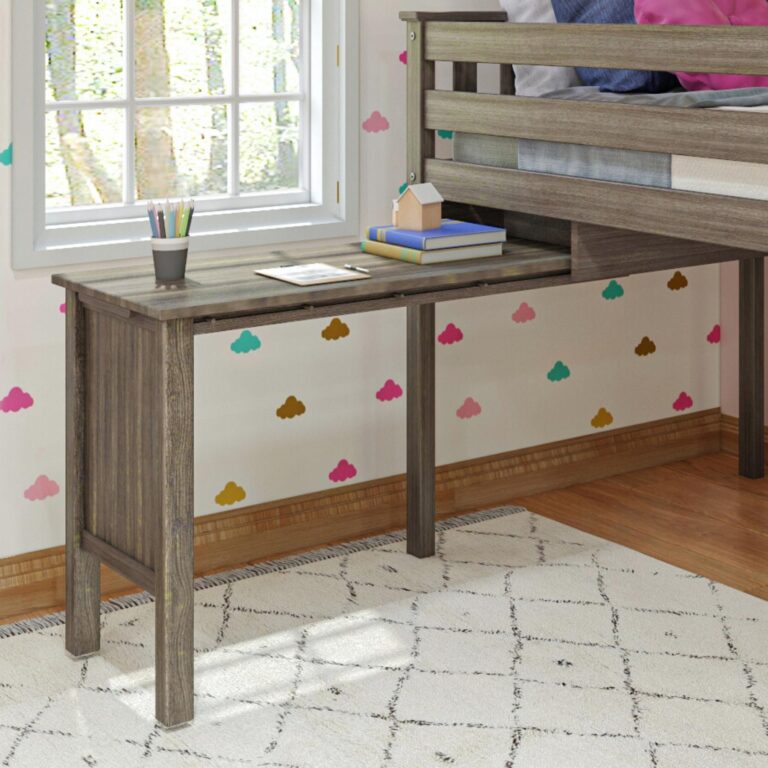 Max and Lily Pull-Out Desk for Low Loft Bed – 41" – detail