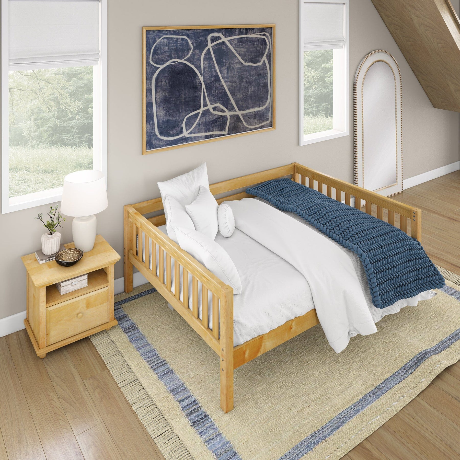 Maxtrix Daybed – Queen Natural Slat
