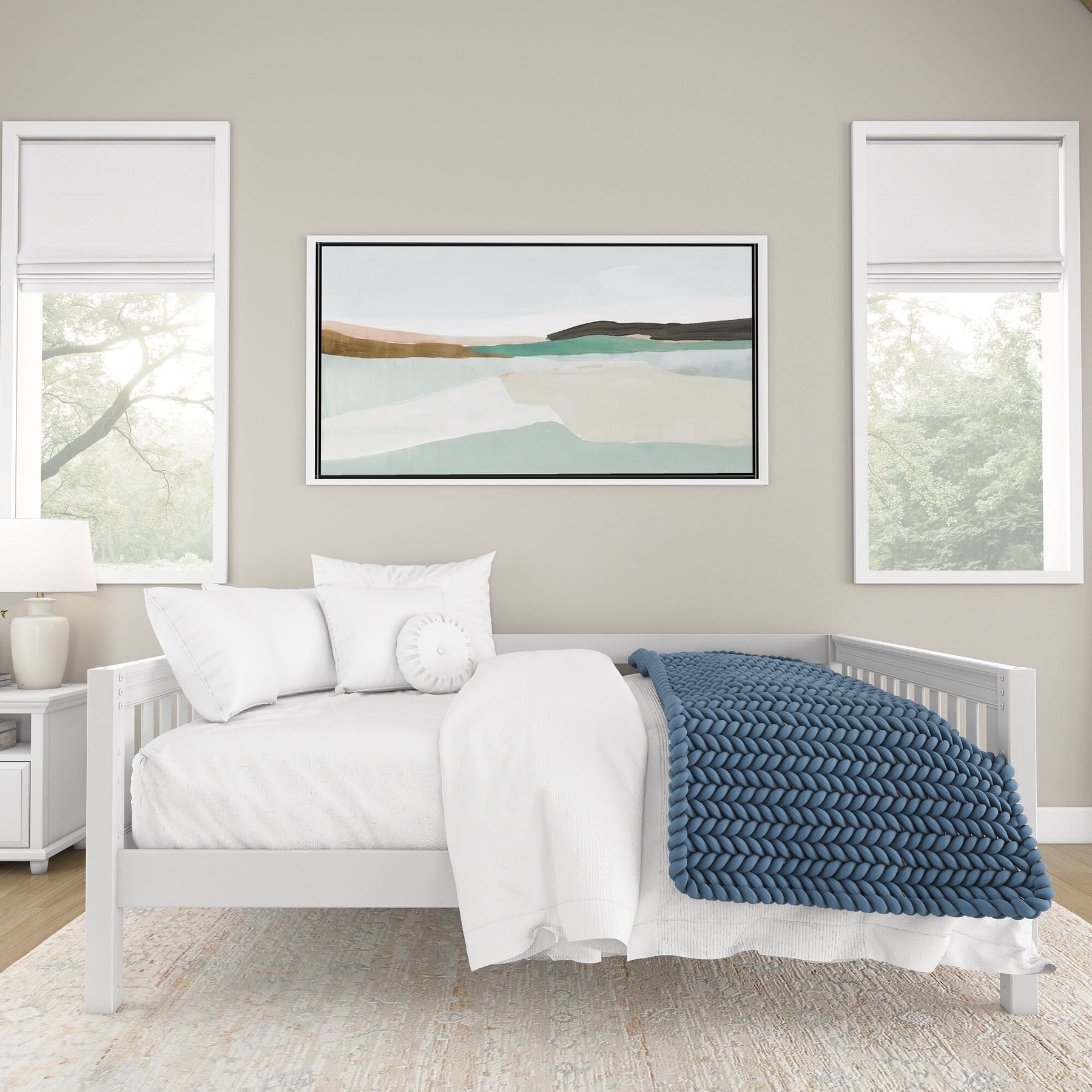 Maxtrix Daybed – Queen White Slat