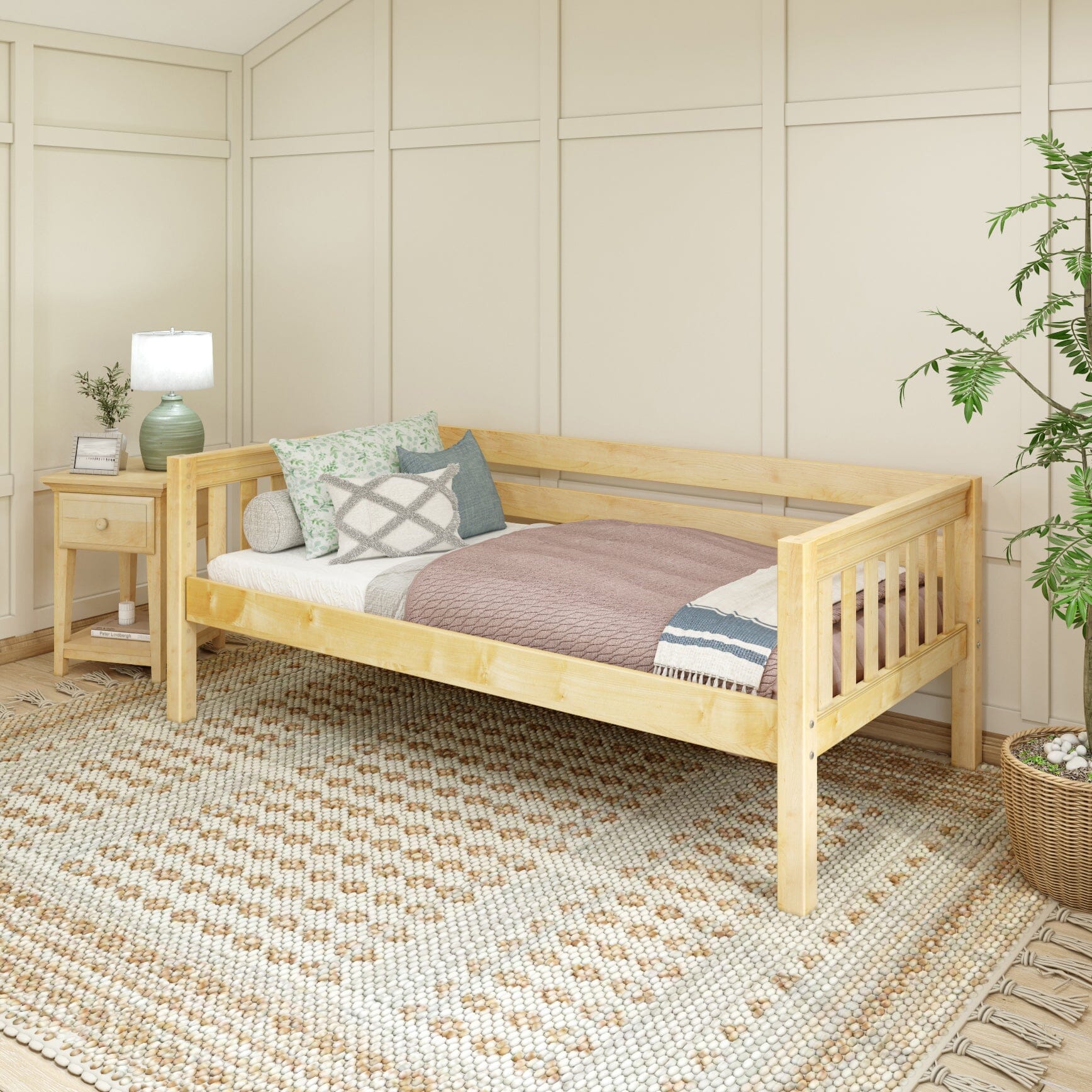 Maxtrix Daybed – Twin Natural Slat
