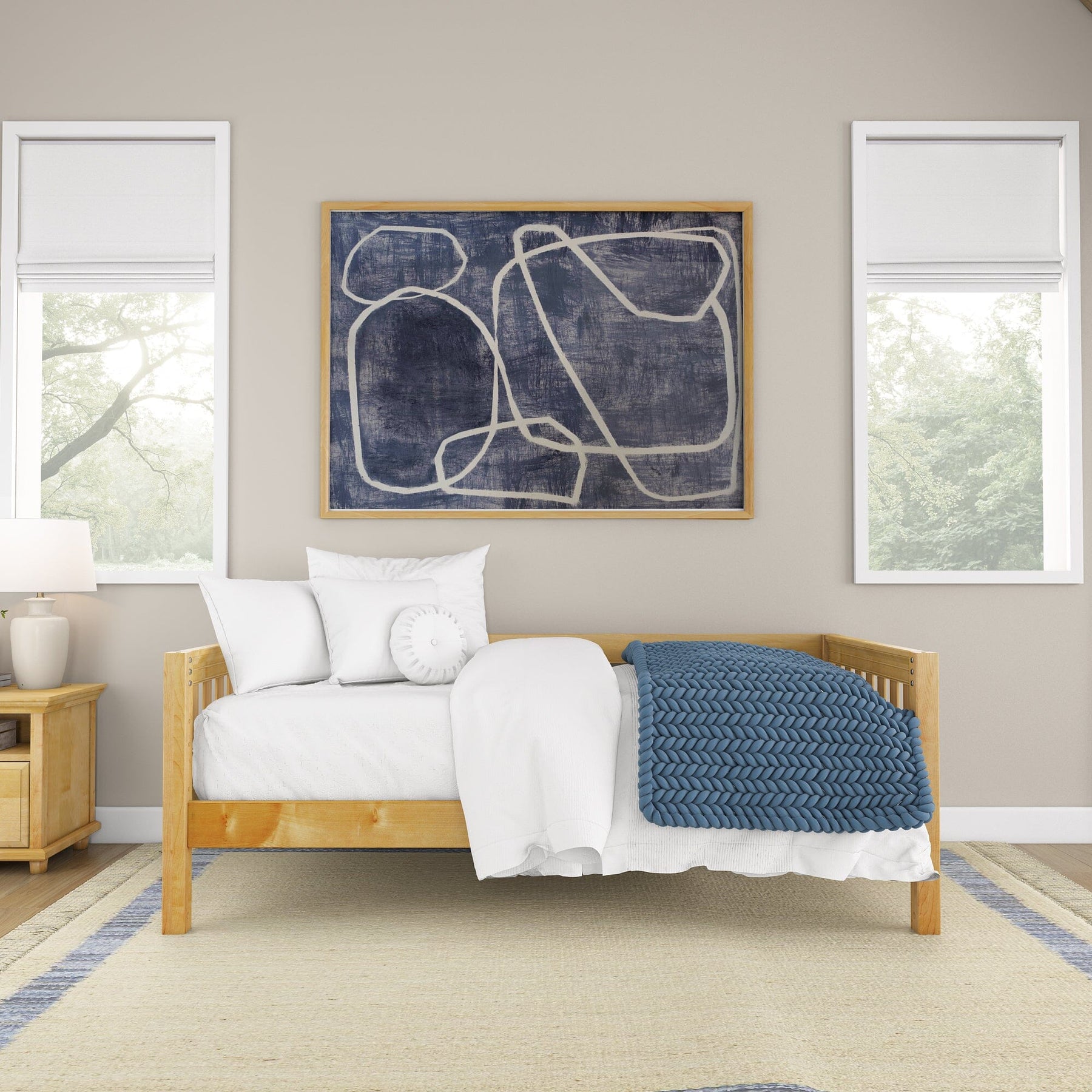Maxtrix Daybed – Twin XL Natural Slat