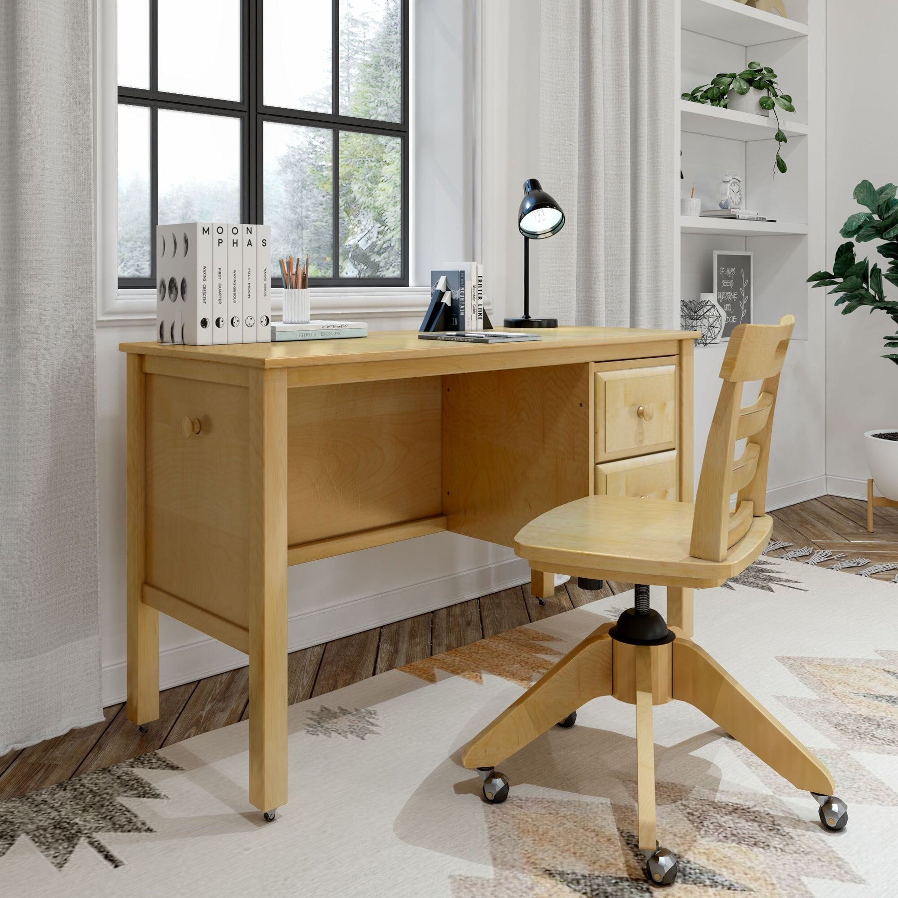 Maxtrix Large 2 Drawer Desk – detail