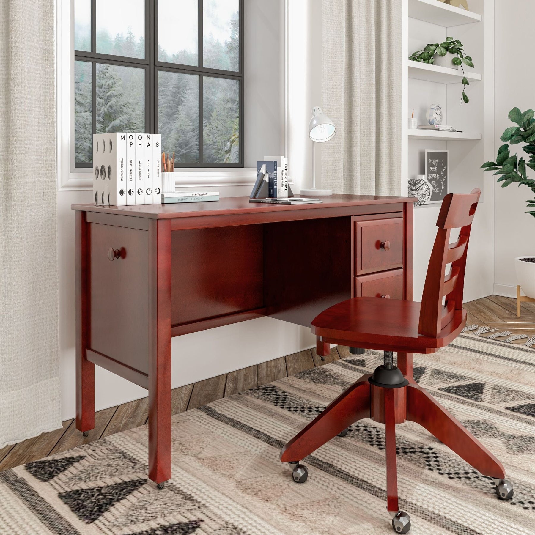 Maxtrix Large 2 Drawer Desk – detail