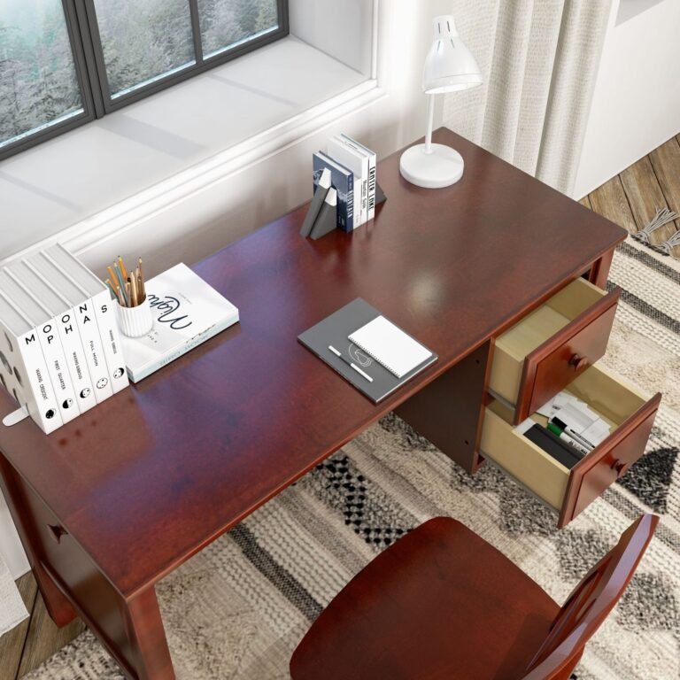 Maxtrix Large 2 Drawer Desk – detail