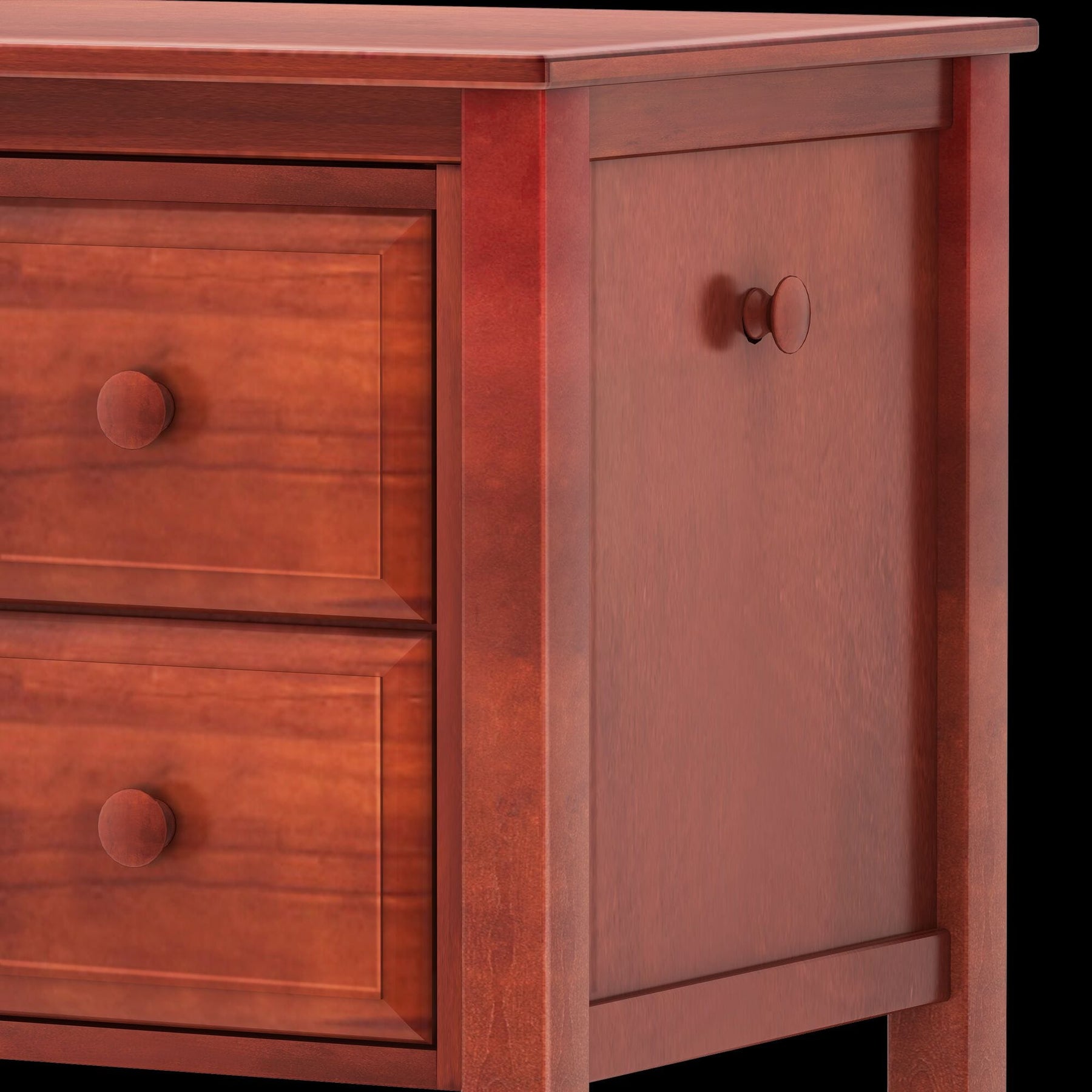 Maxtrix Large 2 Drawer Desk – detail