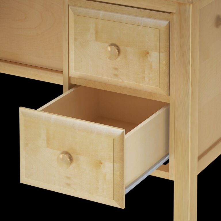 Maxtrix Large 2 Drawer Desk – detail