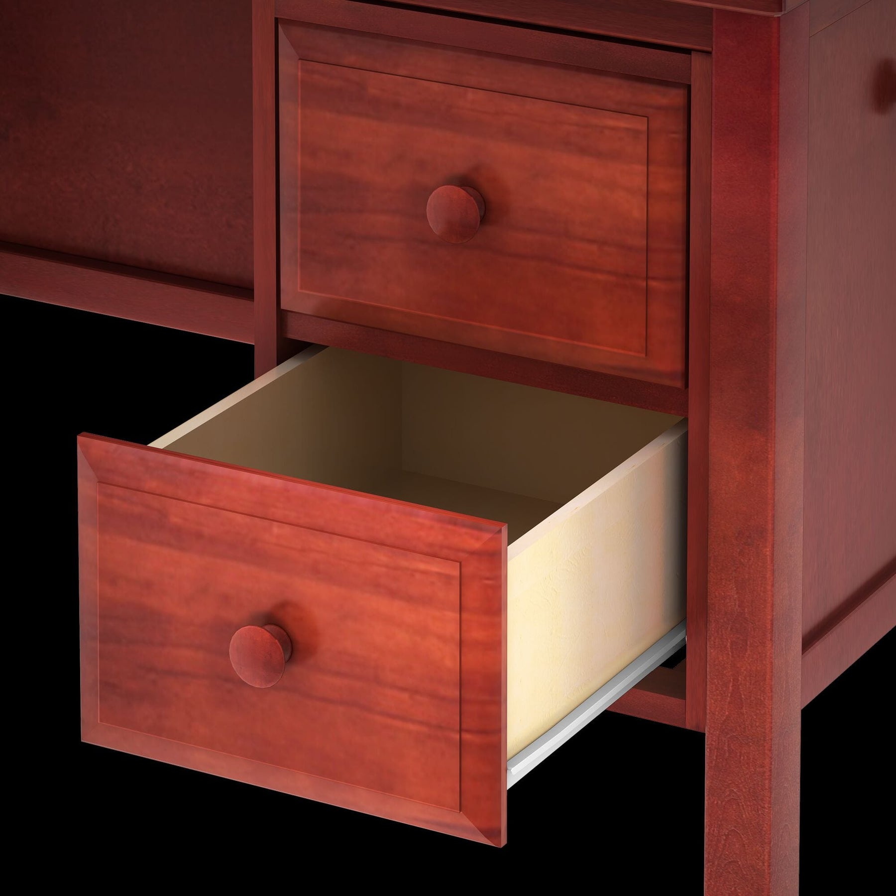 Maxtrix Large 2 Drawer Desk – detail