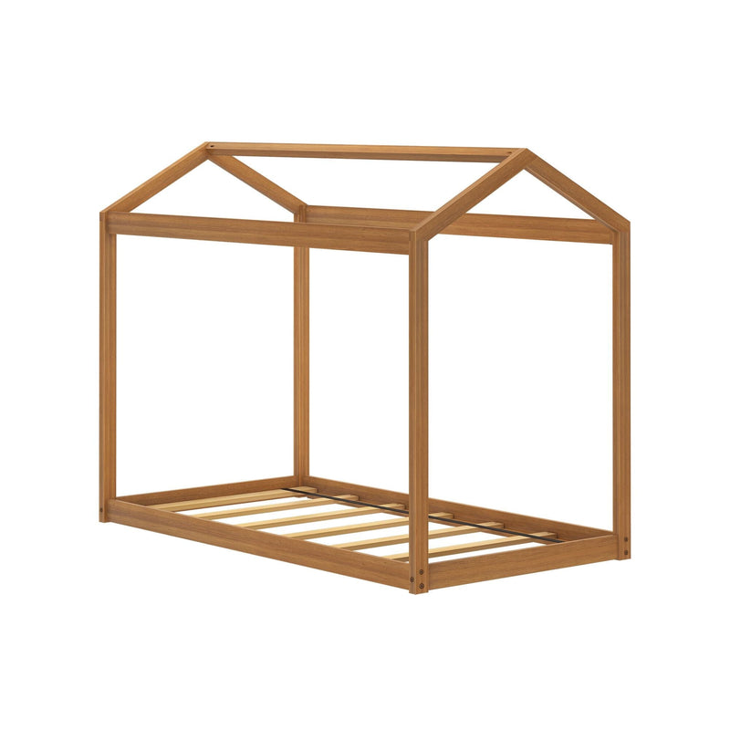 Max and Lily Twin Size Floor House Bed - Image 15
