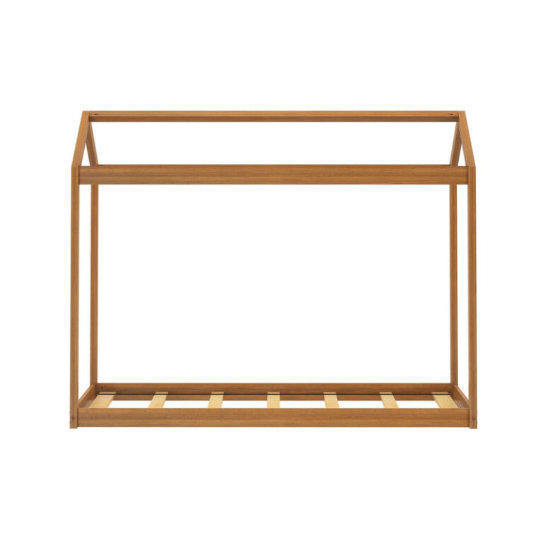 Max and Lily Twin Size Floor House Bed - Thumbnail Image 16