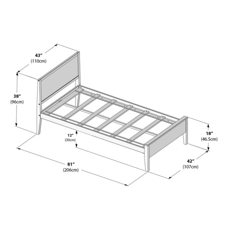 Max and Lily Twin Panel Bed - Thumbnail Image 8