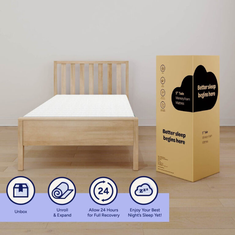 Max and Lily 5-Inch Twin Memory Foam Mattress - Thumbnail Image 12