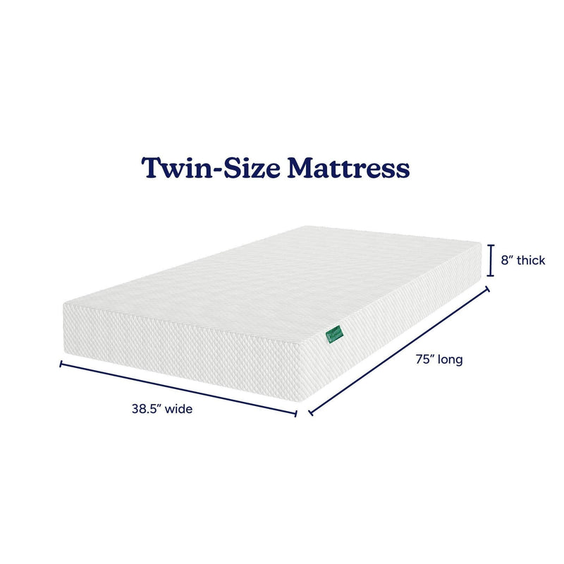 Max and Lily 8-Inch Twin Memory Foam Mattress - Image 5