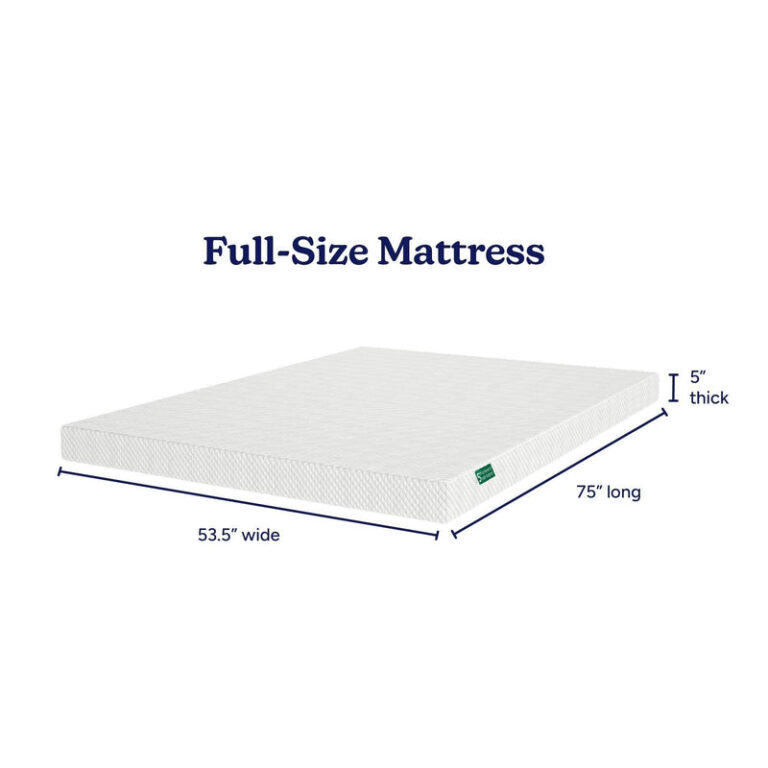 Max and Lily 5-Inch Full Memory Foam Mattress - Thumbnail Image 4