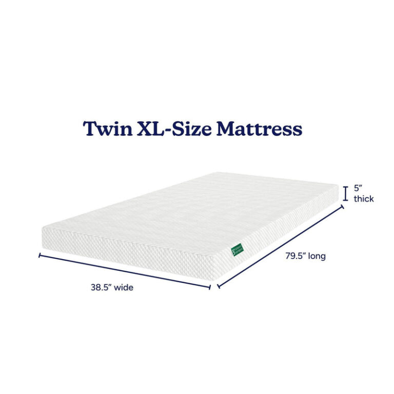 Max and Lily 5-Inch Twin XL Memory Foam Mattress - Thumbnail Image 5