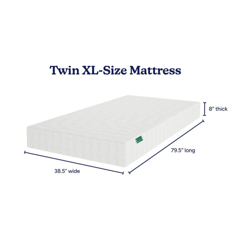 Max and Lily 8-Inch Twin XL Memory Foam Mattress - Thumbnail Image 3