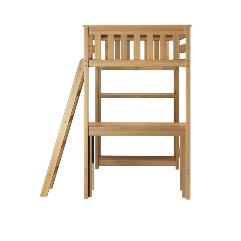 Max and Lily Twin High Loft Bed With Bookcase And Desk - Thumbnail Image 13