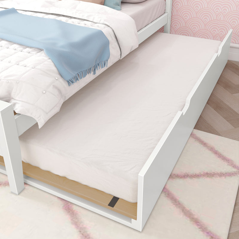 Max and Lily Twin Panel Bed With Trundle - Image 6