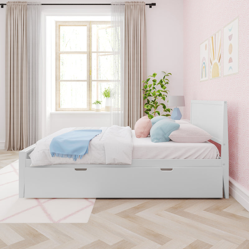 Max and Lily Full Panel Bed With Trundle - Image 3