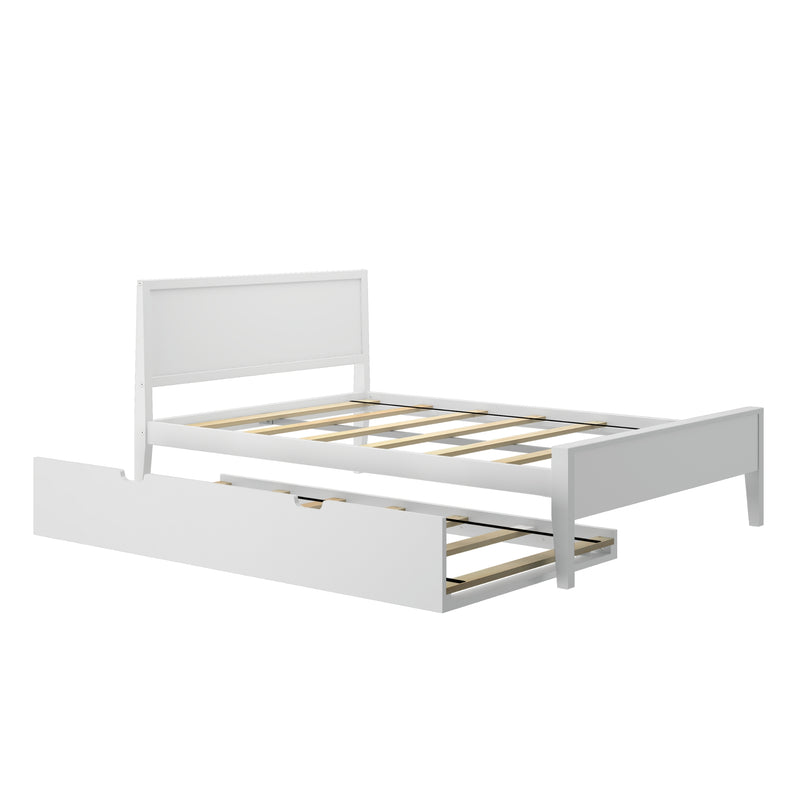 Max and Lily Full Panel Bed With Trundle - Image 4