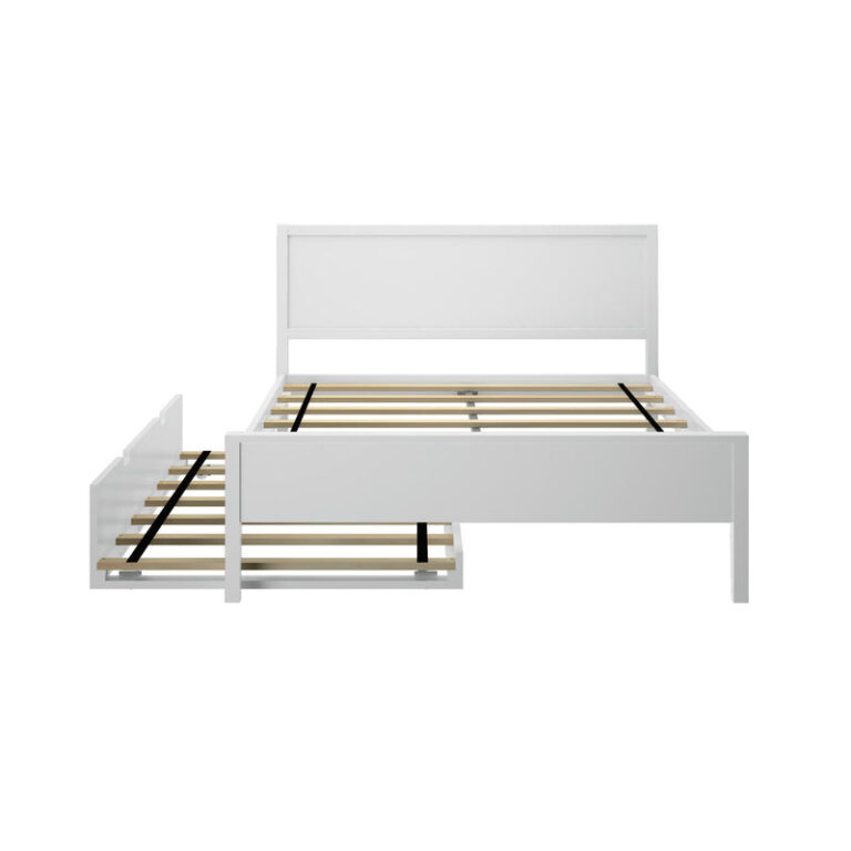 Max and Lily Full Panel Bed With Trundle - Thumbnail Image 5