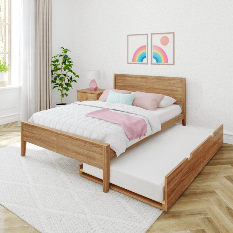 Max and Lily Full Panel Bed With Trundle - Thumbnail Image 10