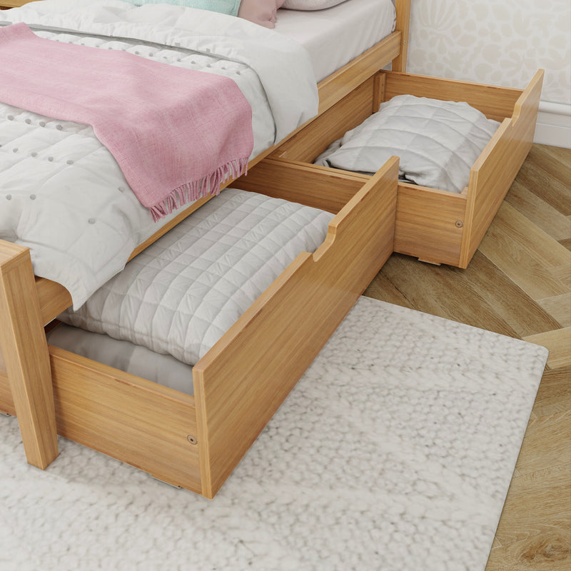 Max and Lily Twin Panel Bed With Storage Drawers - Image 15