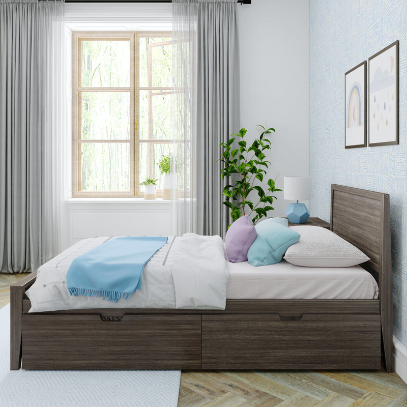 Max and Lily Twin Panel Bed With Storage Drawers - Image 17