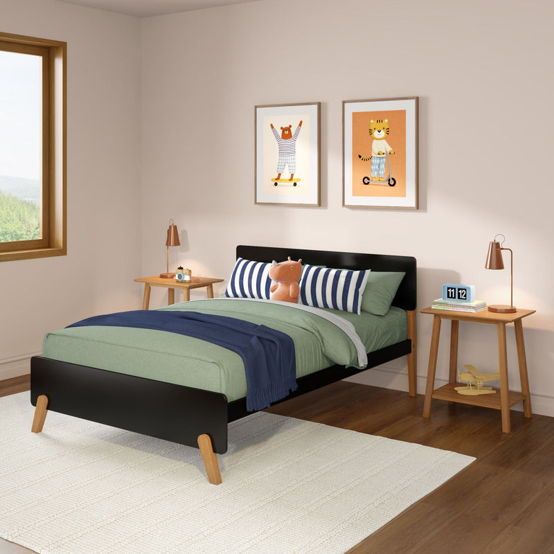Max and Lily Mid-Century Modern Full Bed - Image 14