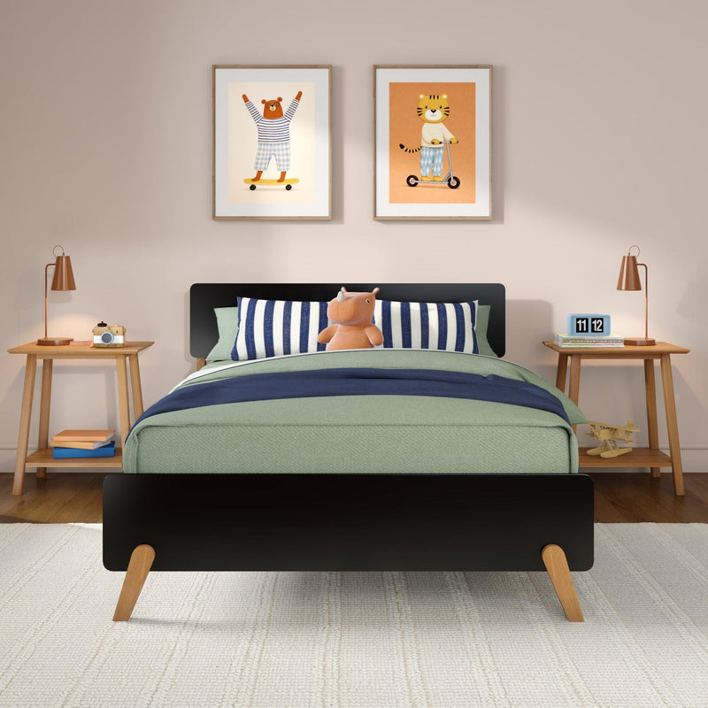 Max and Lily Mid-Century Modern Full Bed - Image 15