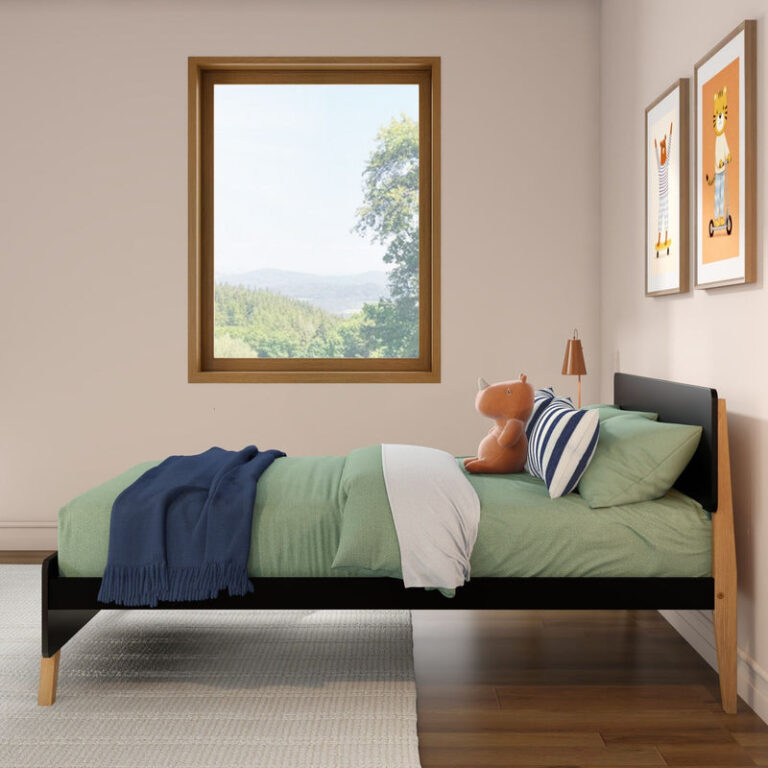 Max and Lily Mid-Century Modern Full Bed - Thumbnail Image 19