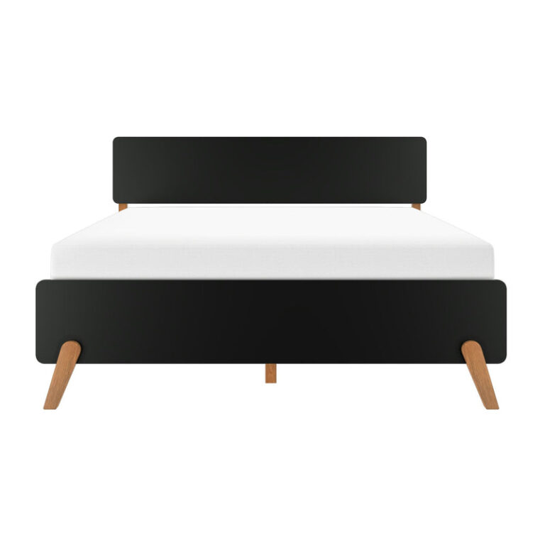 Max and Lily Mid-Century Modern Queen Size Bed - Thumbnail Image 16