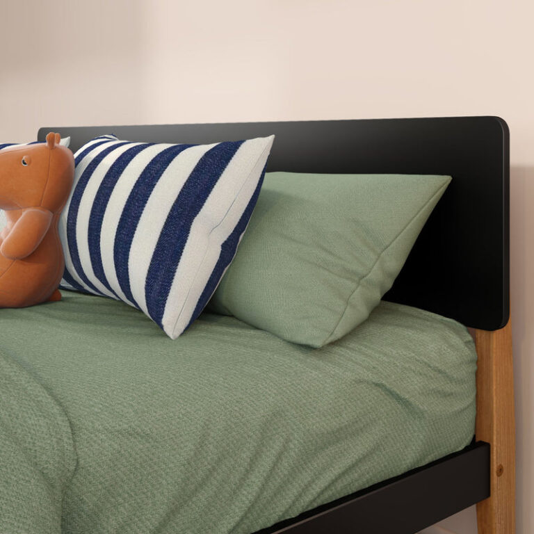 Max and Lily Mid-Century Modern Queen Size Bed - Thumbnail Image 17