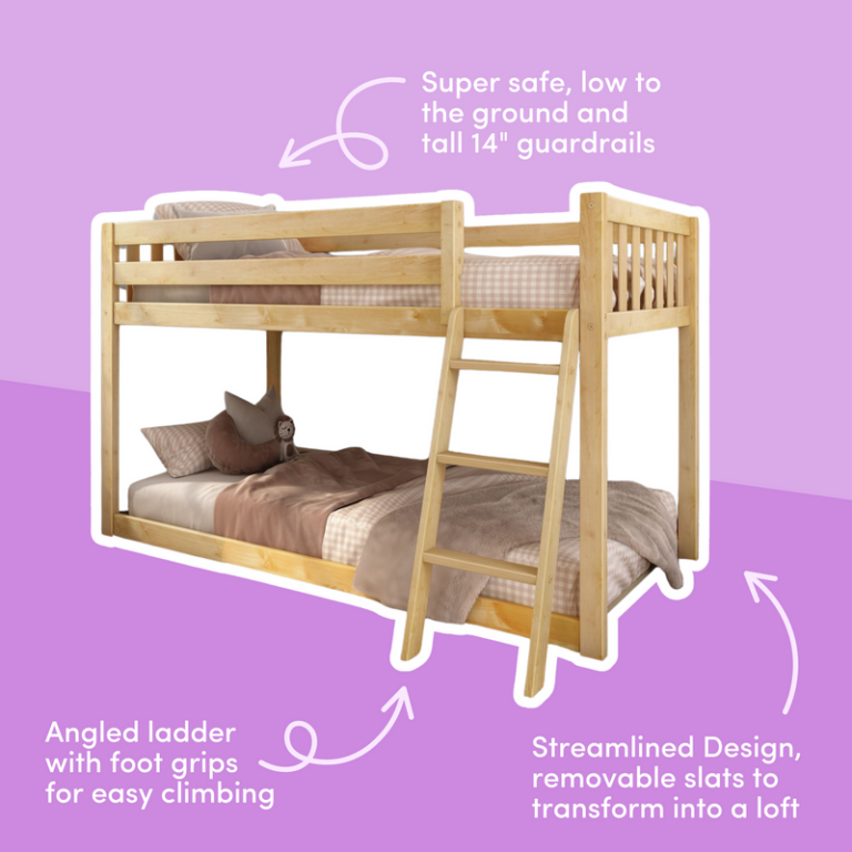 Max and Lily Twin Over Twin Low ModBunk - Thumbnail Image 8