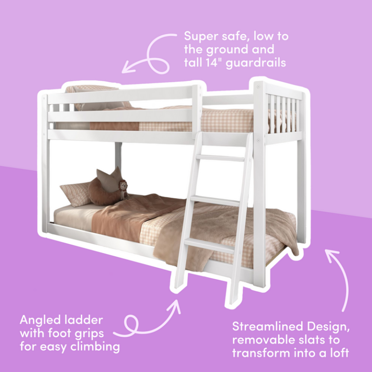 Max and Lily Twin Over Twin Low ModBunk - Thumbnail Image 16